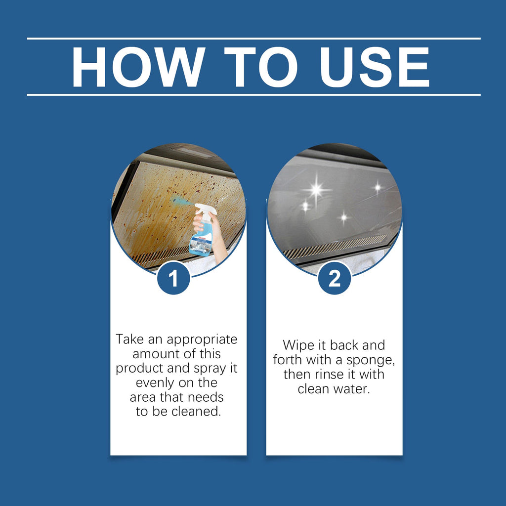 Multi-Surface Foam Cleaner Multi-Purpose Mild Foam Cleaner For Kitchen Cooktops