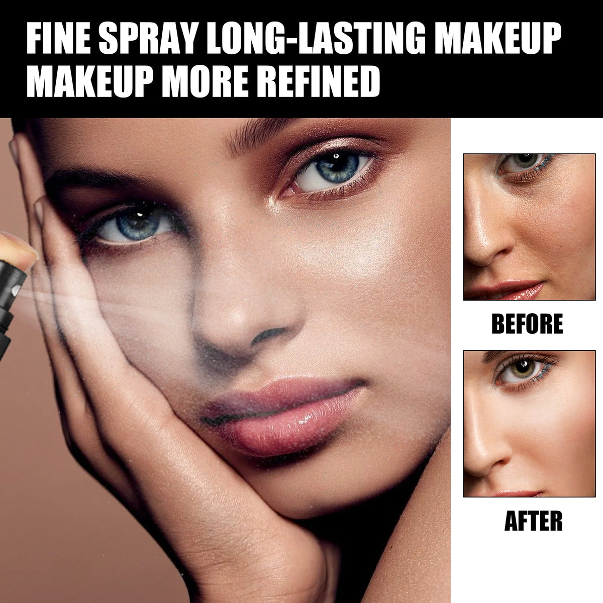 Matte Setting Spray, Oil Control Long-lasting Makeup Waterproof Setting Spray