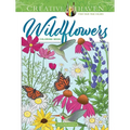 Creative Haven Wildflowers Coloring Book - Paperback