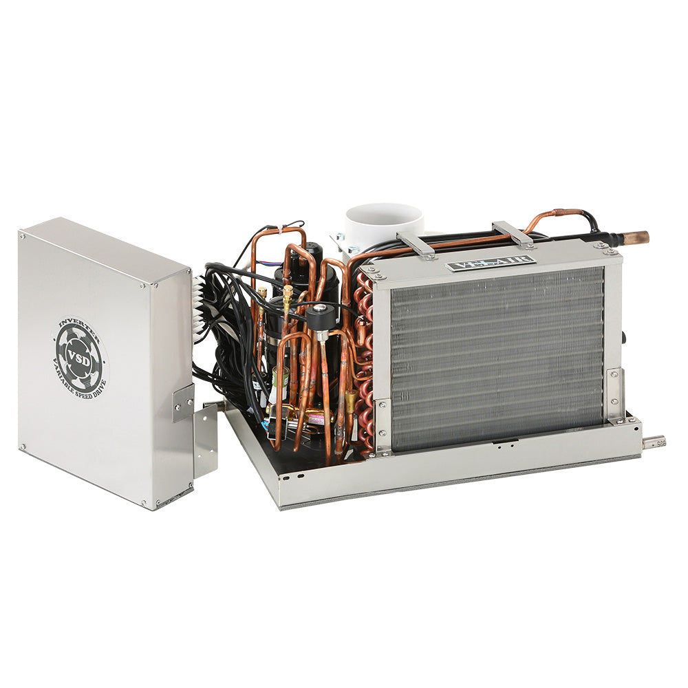 Velair 21K BTU VSD Smart 115V Marine Air Conditioner Unit Brushless Variable Speed Soft Start Reverse-Cycle Heat [22571WU]