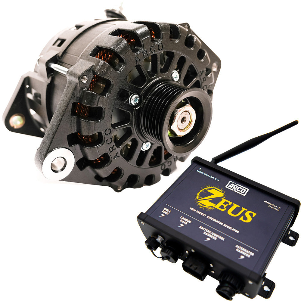 ARCO Zeus A275L 1"-2" Single Foot Alternator w/Regulator  Zeus High-Energy Alternator Regulator [4029-AZ1000]