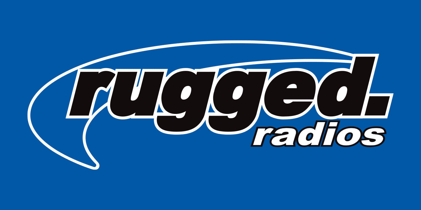 Rugged Radios Retail Signage - 17  x 33