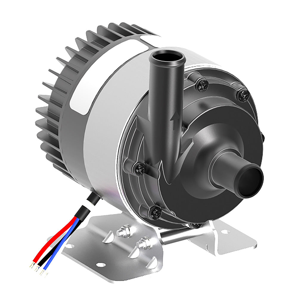 Johnson Pump CM100HF Aluminum Brushless Motor 27.2V Circulation Pump High Pressure Diameter 38mm [10-13578-02]