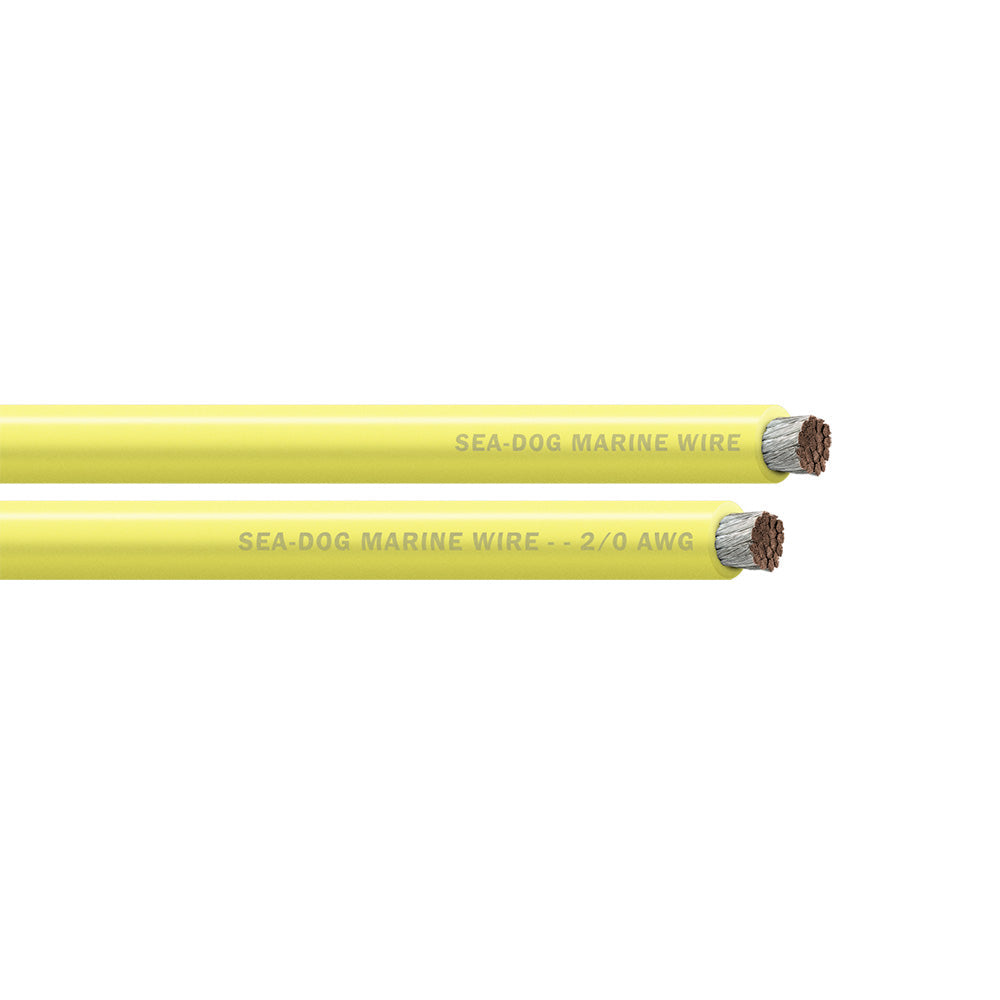 Sea-Dog 2/0 AWG Yellow Battery Cable - 200' [8021033]
