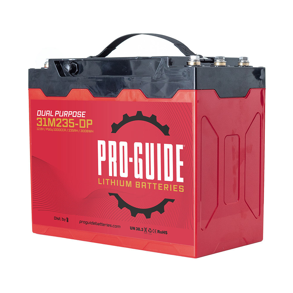 Pro-Guide Alpha Series Lithium Battery - 12V - 235AH - Group 31 (Tall) [31M235-DP]