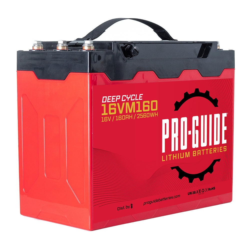 Pro-Guide Alpha Series Lithium Battery - 16V - 160AH - Group 31 (Tall) [16VM160]