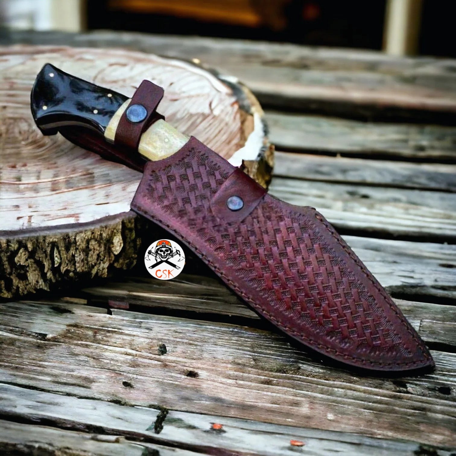 Hunting Survival Knife with D2 steel Blade