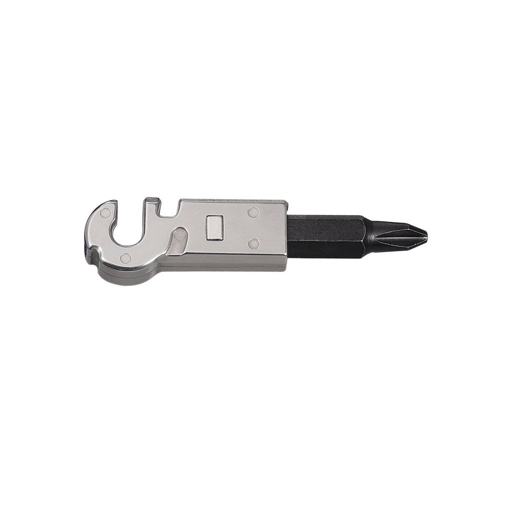 1/4" Bit Adapter- Short, 4 slots