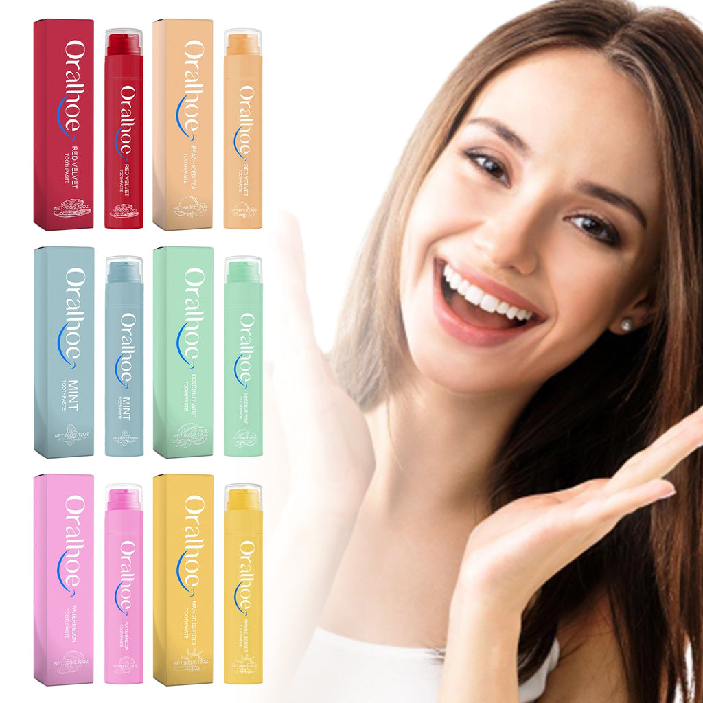 Coconut Whip Toothpaste, Multi-Flavor Teeth Clean Teeth Yellow Tartar Fresh Breath Beautiful Teeth