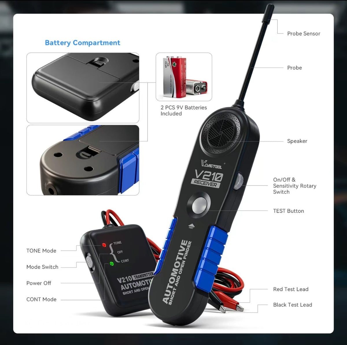 CircuitHunt V210 Tester