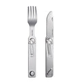 2-in-1 Folding Cutlery Set Knife & Fork