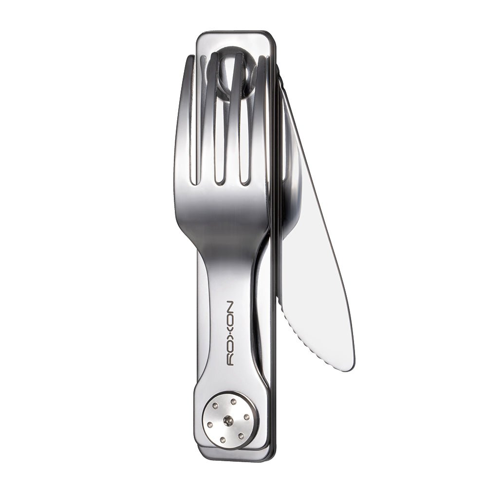 2-in-1 Folding Cutlery Set Knife & Fork