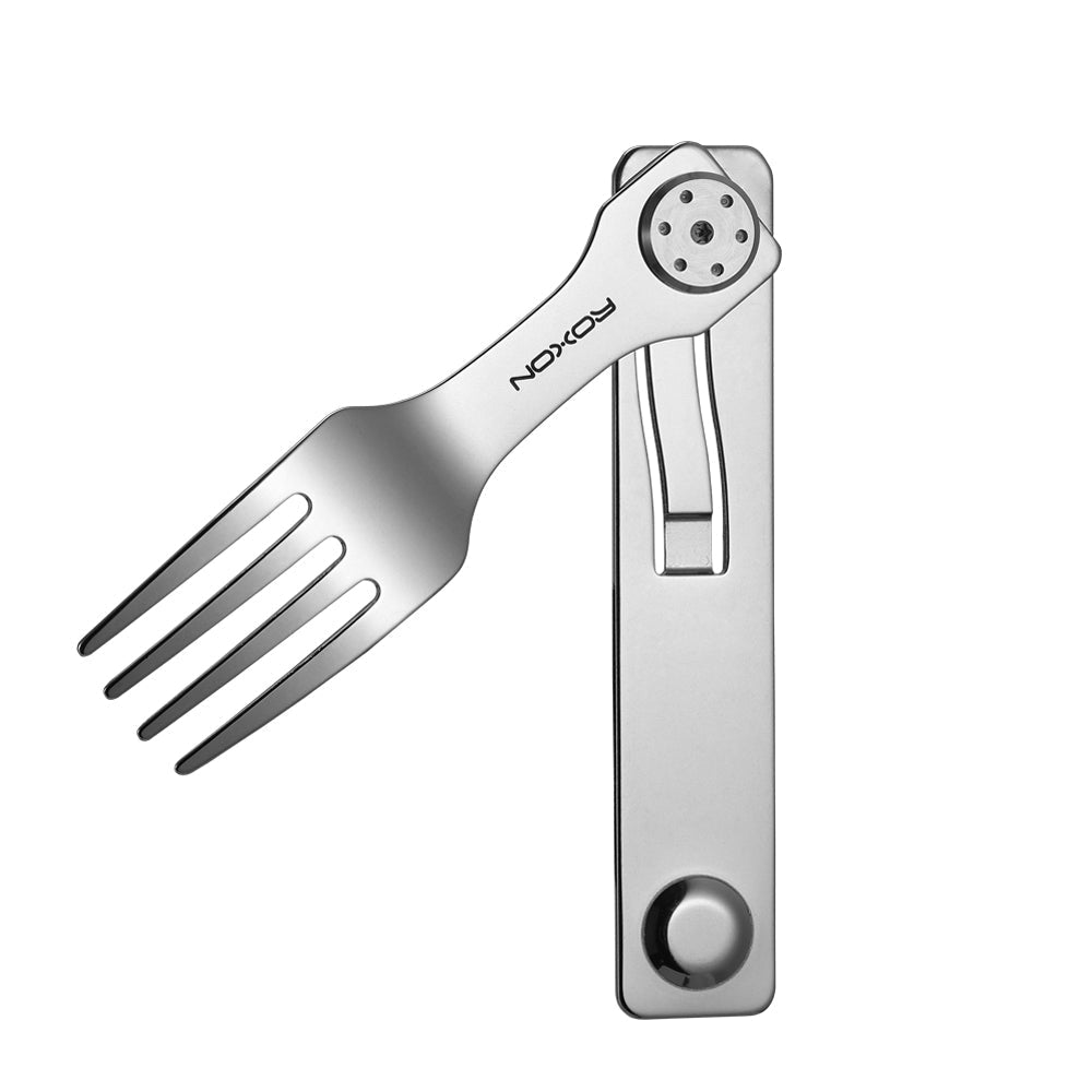 2-in-1 Folding Camp Cutlery Set | ROXON Tools