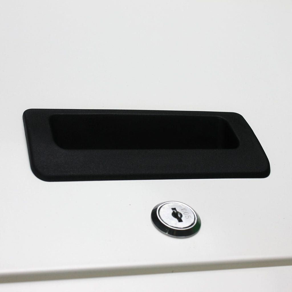 16 Bay Charging Cabinet for Laptop Chromebook Locking Charging Station-WHITE