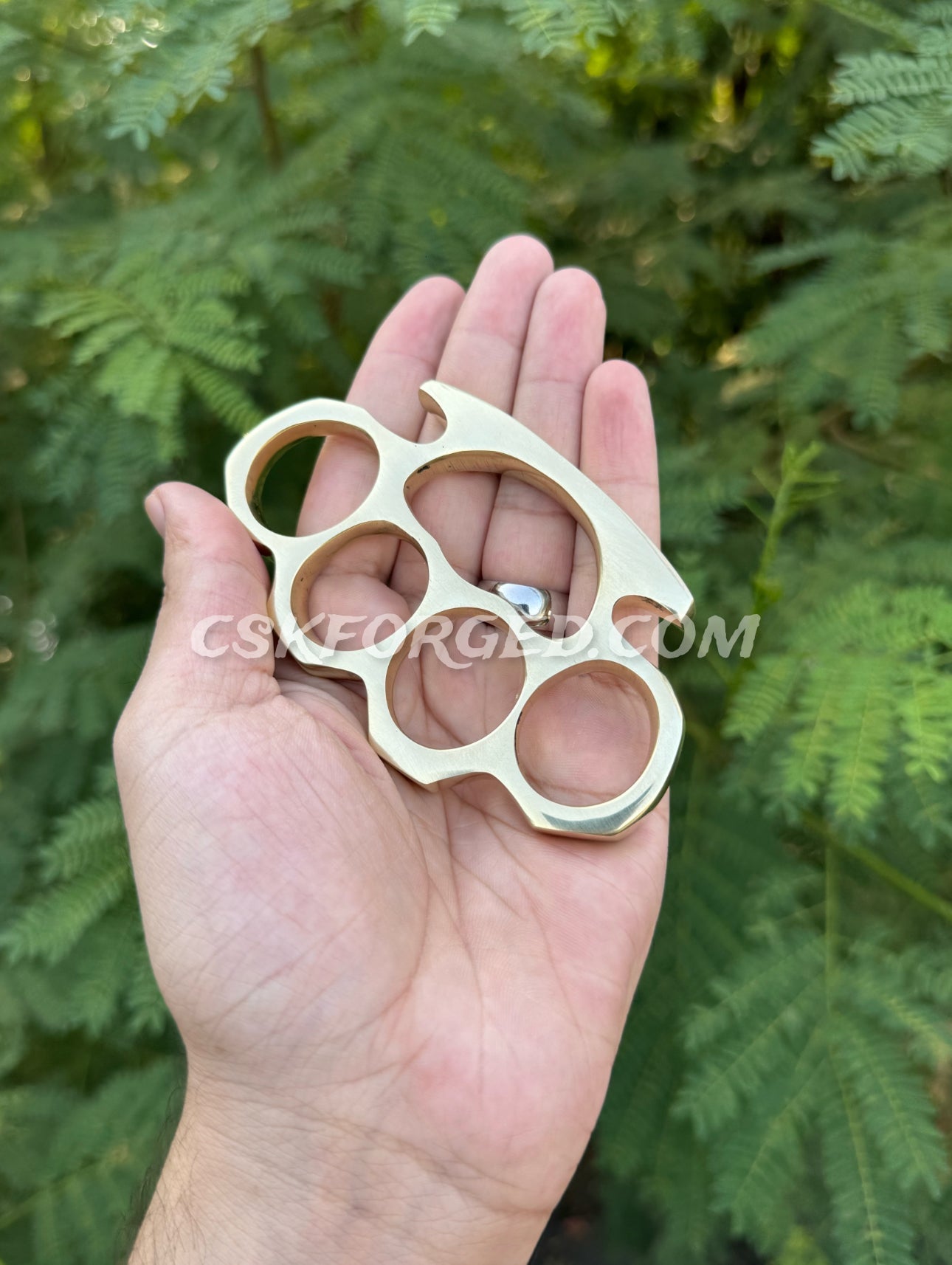 Hand Casted Brass knuckle