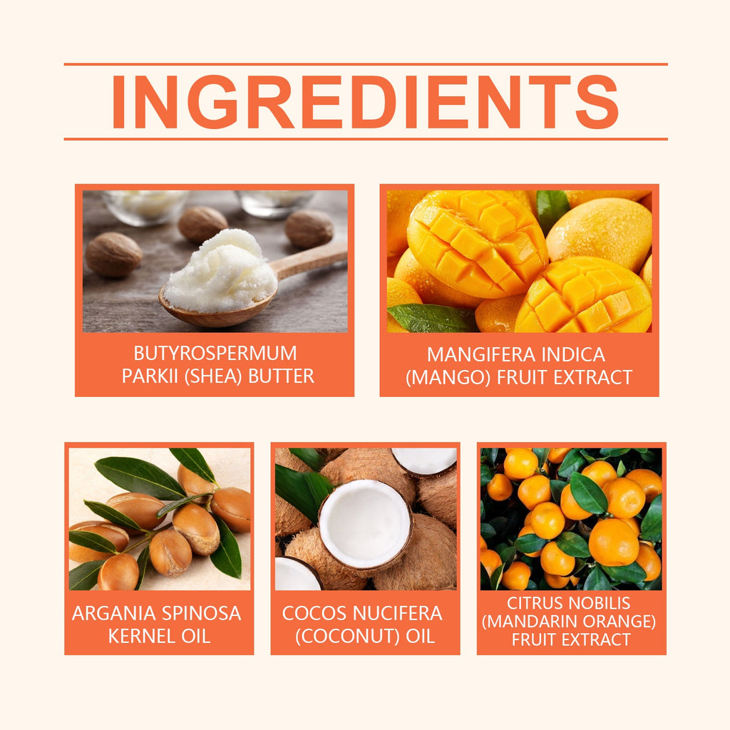 Mango Citrus Moisturizing Butter Moisturizing Cream Moisturizes And Moisturizes Dry Skin