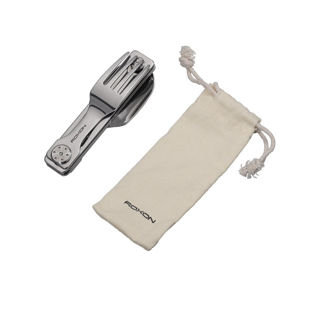 3-in-1 Folding Cutlery Travel Set