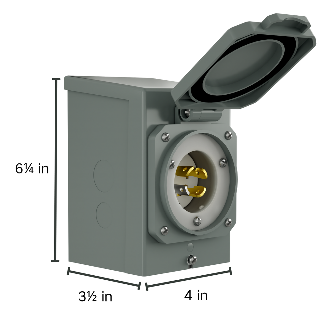 Nature's Generator 30A Power Inlet Box