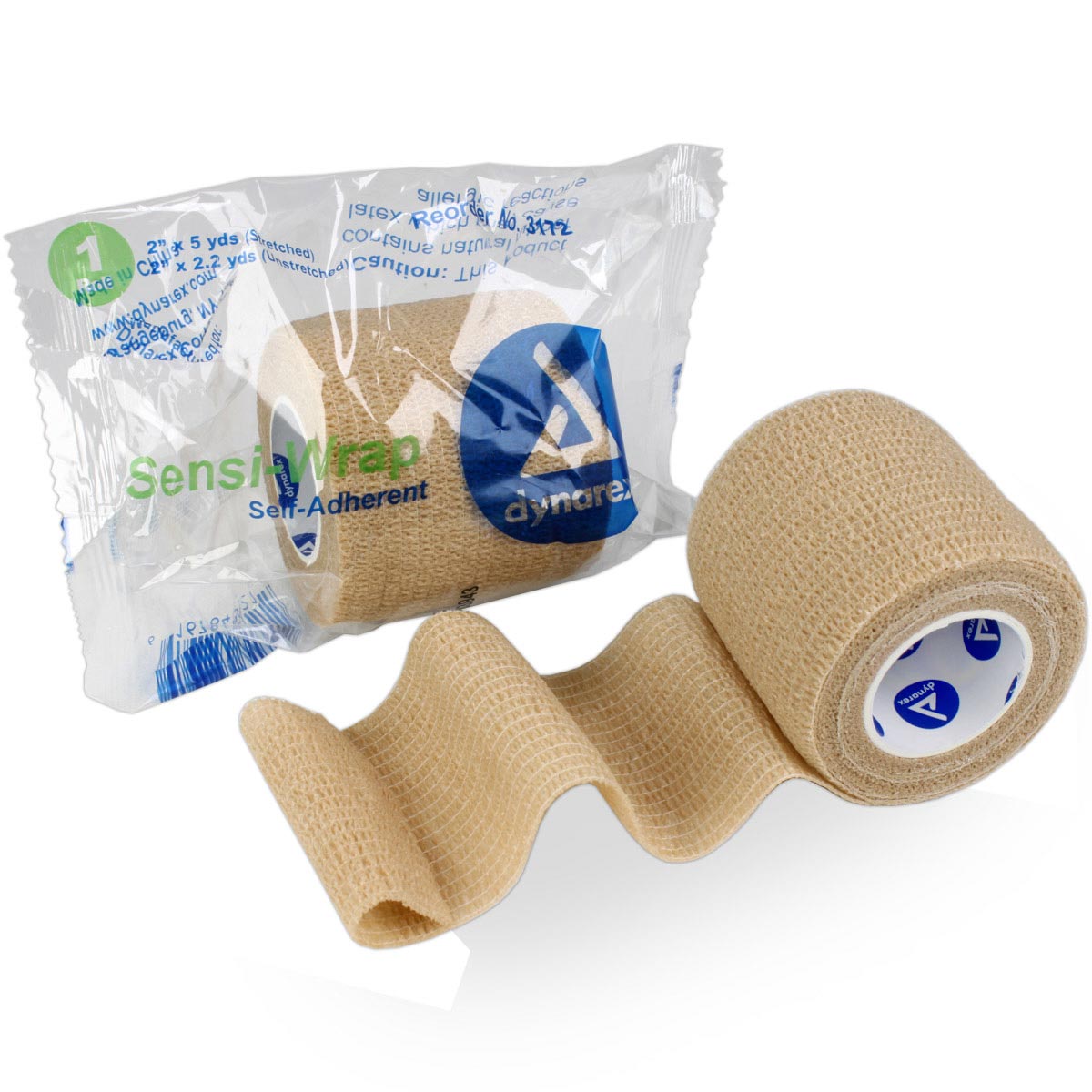 Sensi Wrap, Self-Adherent - 2" x 5 yds, Tan, 1 each