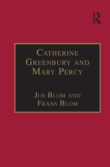 Catherine Greenbury and Mary Percy: Printed Writings 1500-16