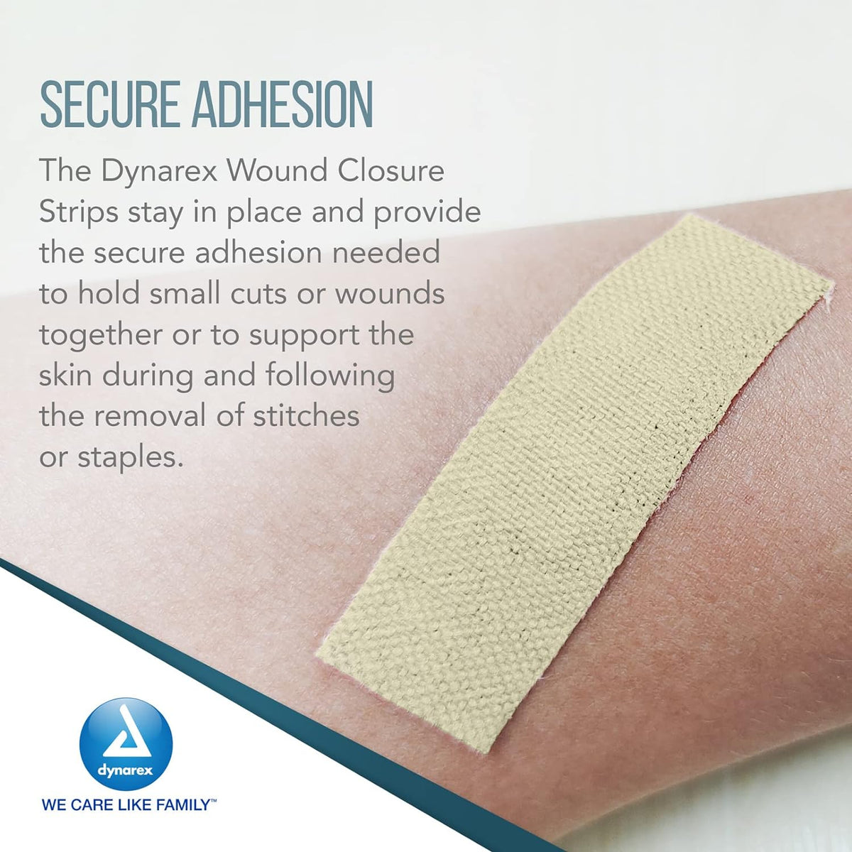 1" x 4" SecureStrip Adhesive Wound Closures, 4 per pouch