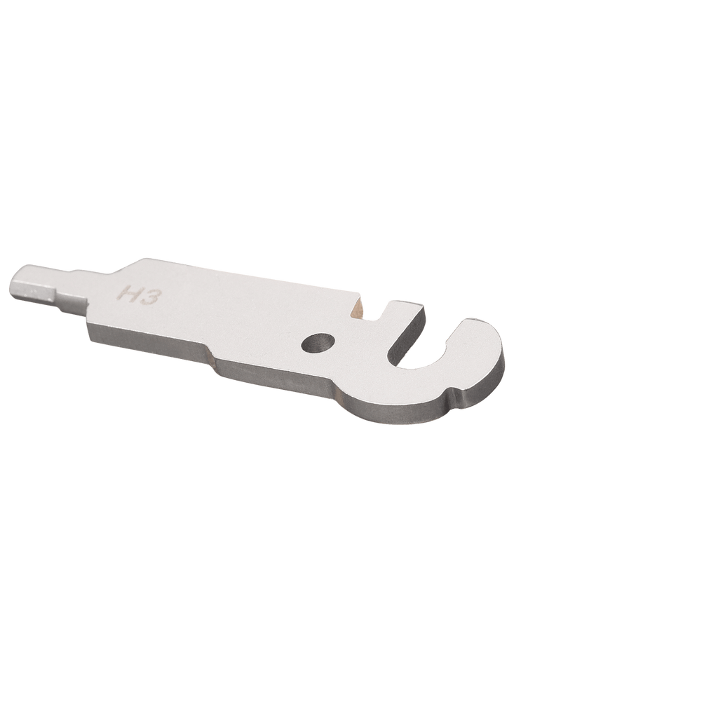 3mm Hex Wrench- Short, 1 slot