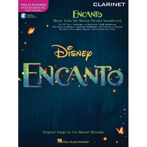 Encanto for Clarinet: Instrumental Play-Along - Paperback