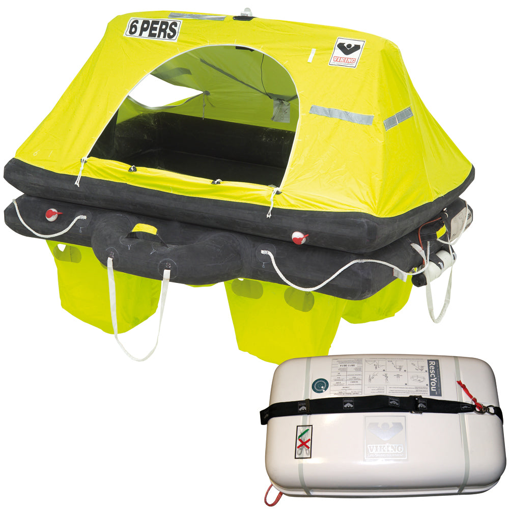 VIKING RescYou Liferaft 8 Person Container Offshore Pack [L008U00785AMD]