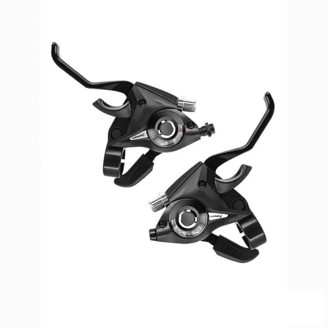 Experience the super smooth 21-speed MTB shifter & brake, enhancing your trekking.