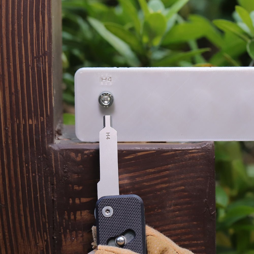 4mm Hex Wrench- Short, 2 slots