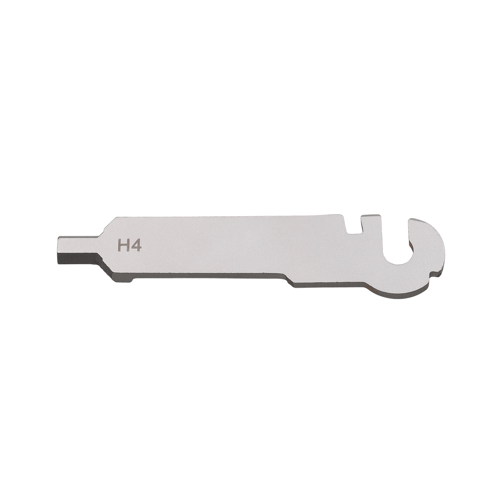 4mm Hex Wrench- Short, 2 slots