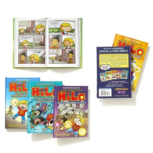 Hilo: The Great Big Box (Books 1-6): (A Graphic Novel Boxed
