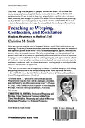 Preaching As Weeping, Confession, and Resistance by Smith, C