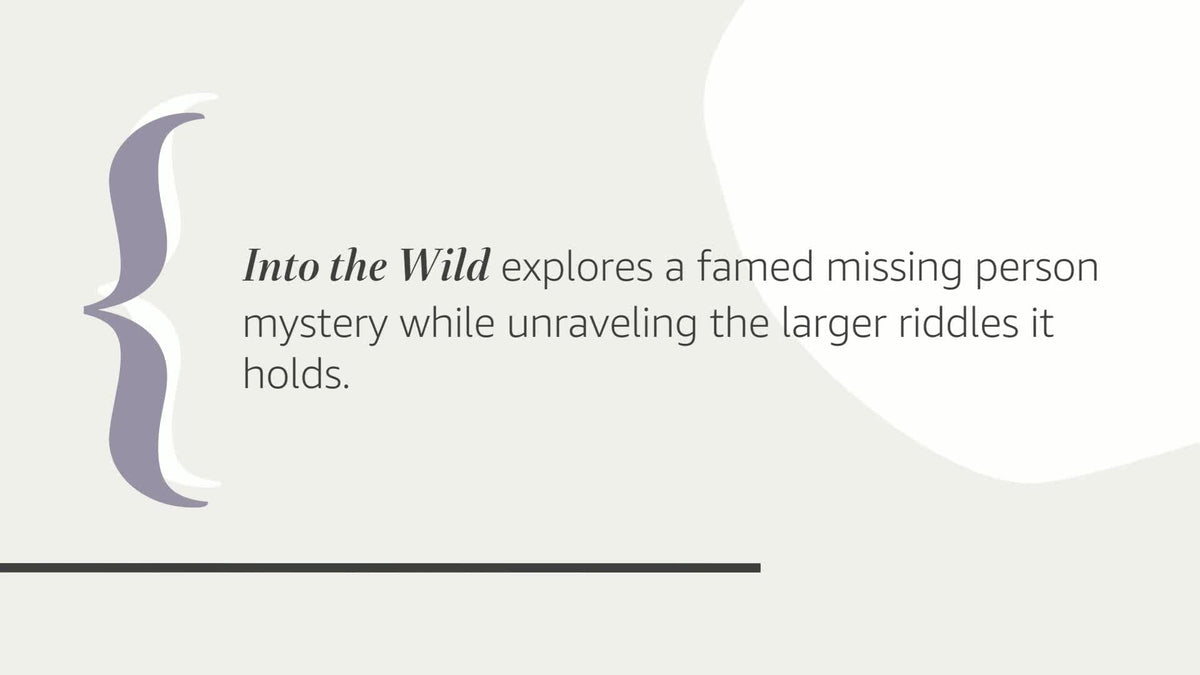 Into the Wild by Jon Krakauer