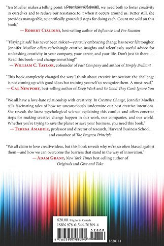 Creative Change: Why We Resist It . . . How We Can Embrace I