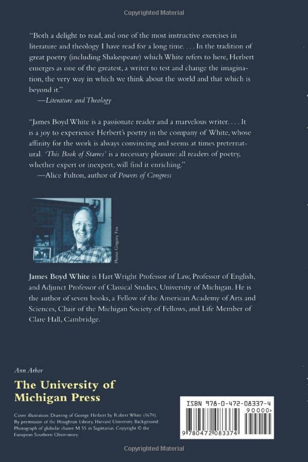 "This Book of Starres": Learning to Read George Herbert by W