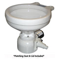 Raritan Sea Era QC Toilet - Marine Size - Remote Intake Pump - Straight  90 Discharge - Smart Toilet Control - 12v [162MR012]