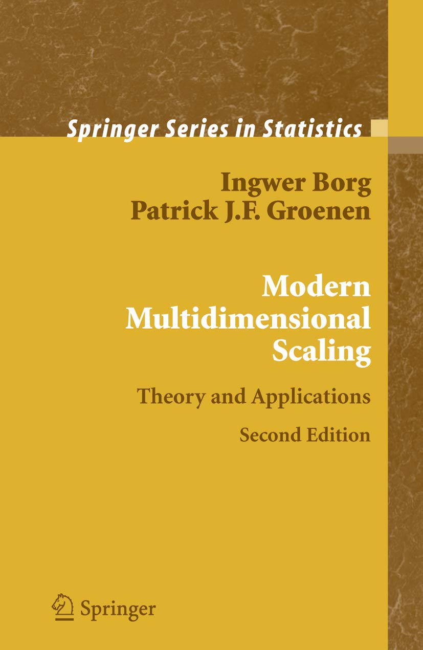Modern Multidimensional Scaling: Theory and Applications (Sp