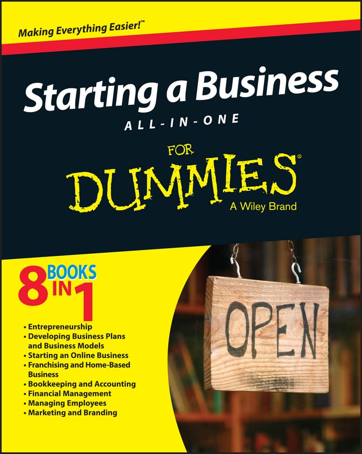 Starting a Business All-In-One For Dummies by Consumer Dummi