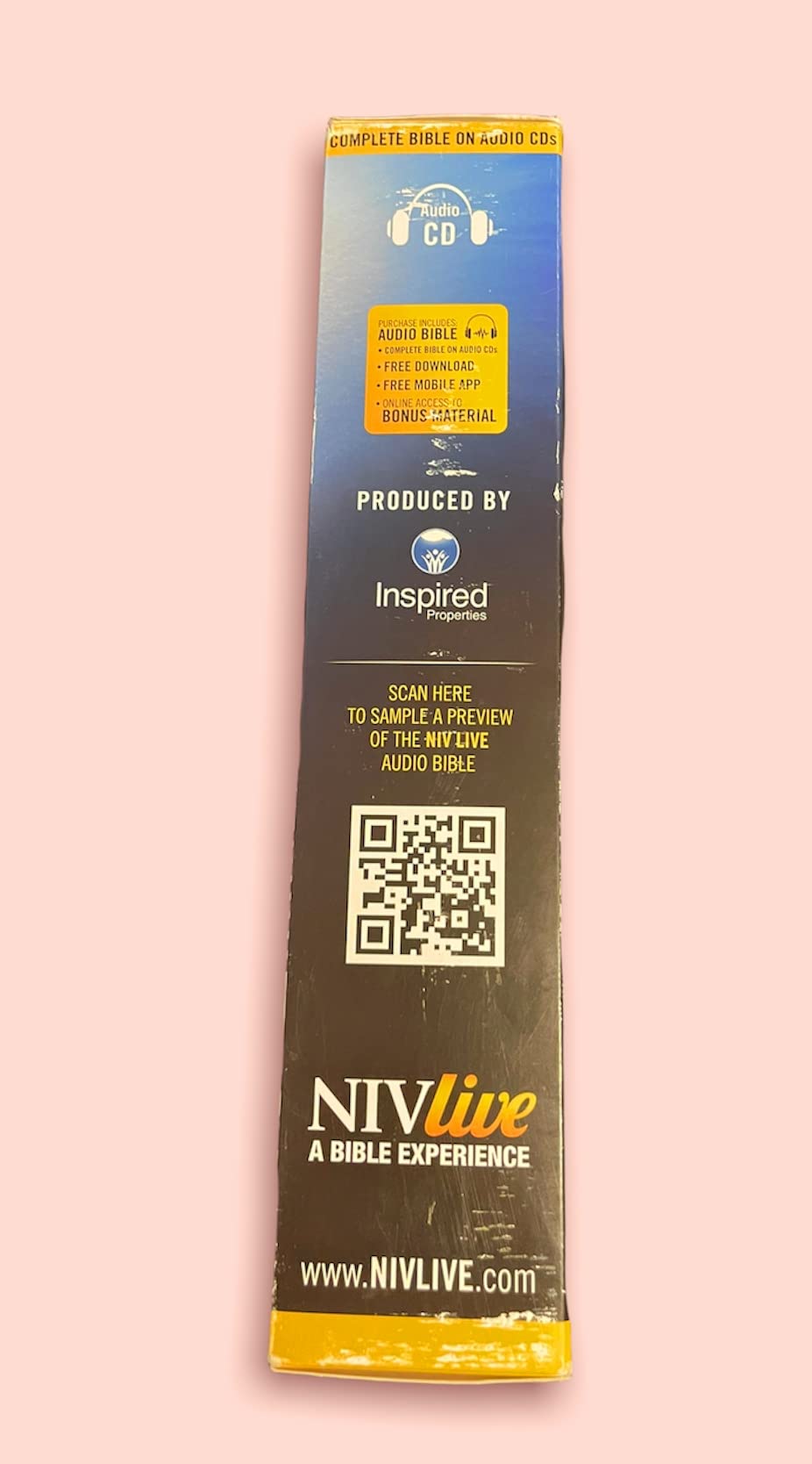NIV LIVE, Audio CD: A New Bible Experience by Zondervan