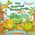 Five Green and Speckled Frogs by Constanza Basaluzzo