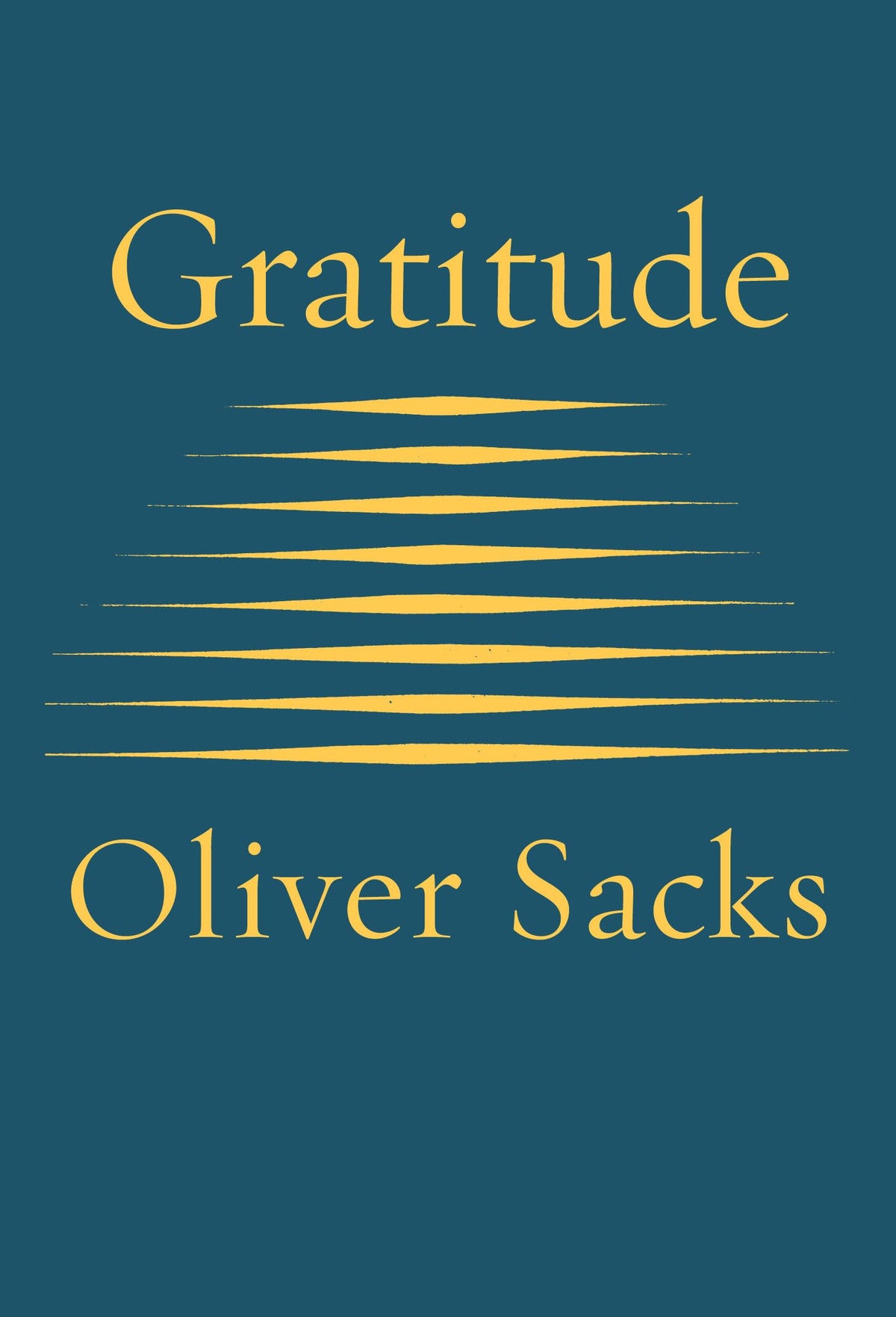 Gratitude by Sacks, Oliver