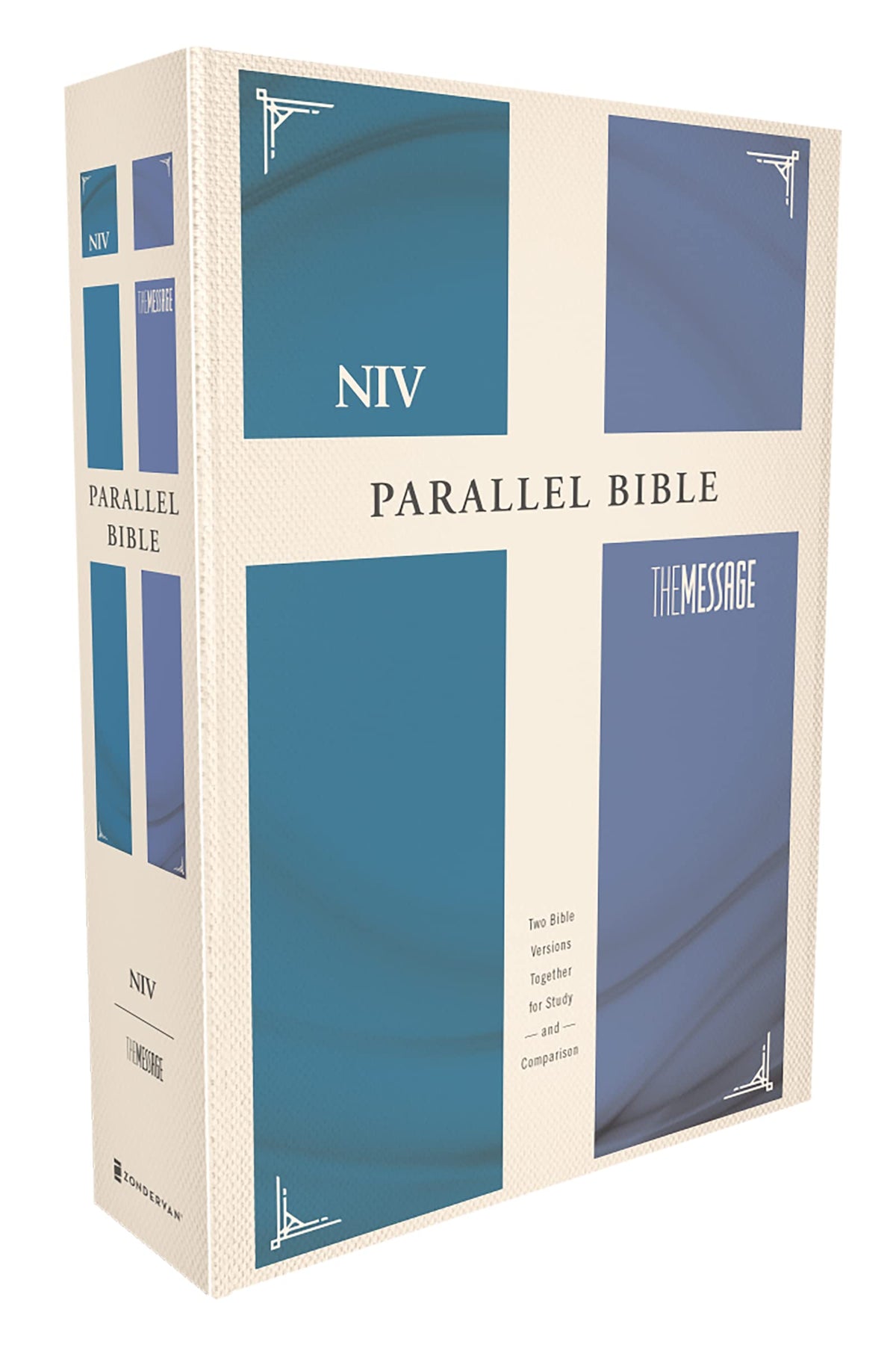 NIV, The Message, Parallel Bible, Hardcover: Two Bible Versi