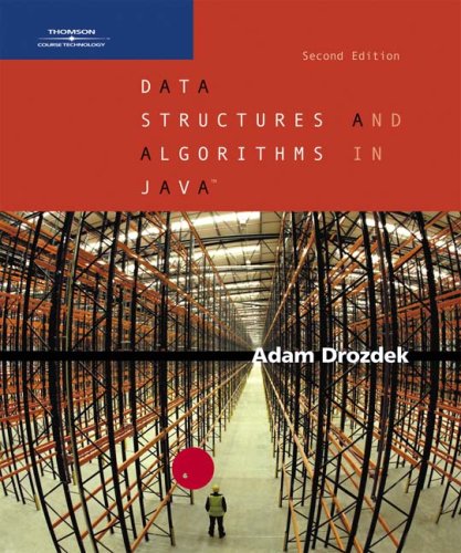 Data Structures and Algorithms in Java by Drozdek, Adam