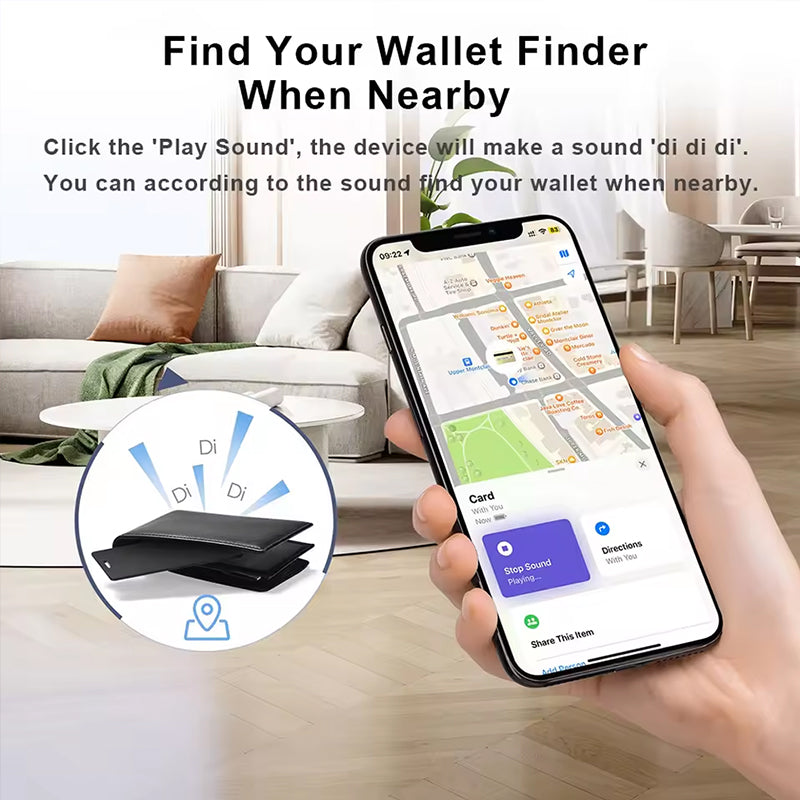 Android Bluetooth Tracker Card. Supports Google Find My. Locate keys, luggage, pets.