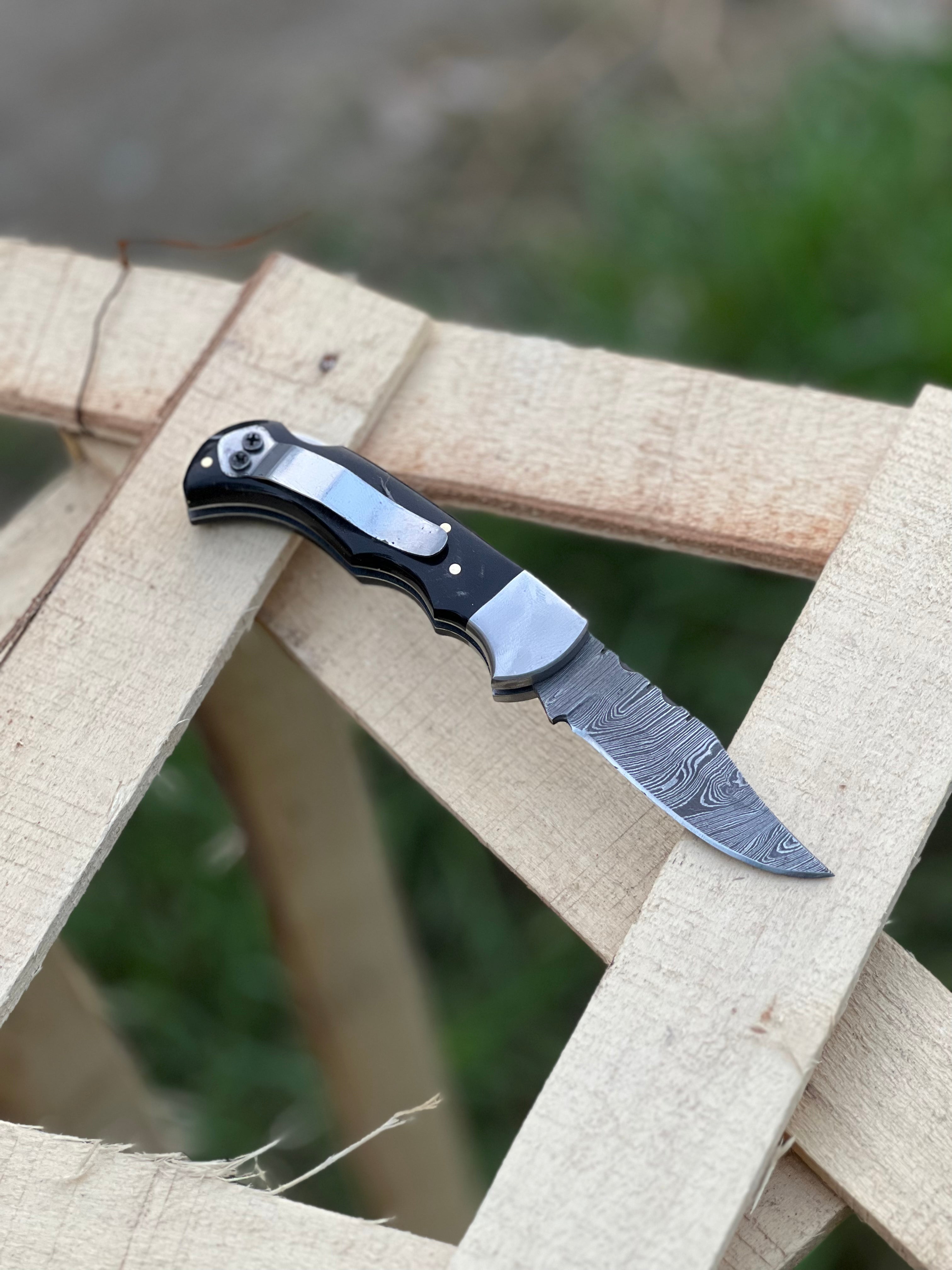 Handmade folding knife