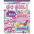 Notebook Doodles Go Girl!: Coloring & Activity Book - Paperback