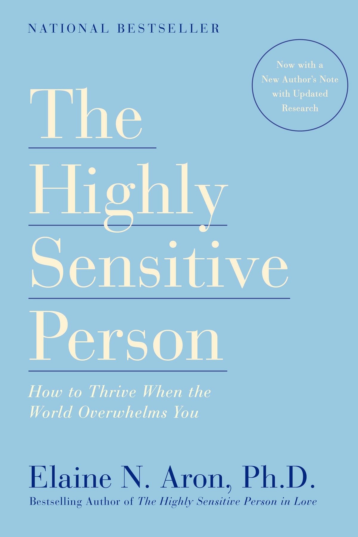 The Highly Sensitive Person: How to Thrive When the World Ov