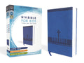 NIV Bible for Kids Large Print Leathersoft Blue Red Letter