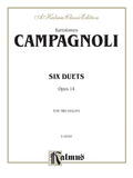 Six Duets, Op. 14 (Kalmus Edition) by Campagnoli, Bartolomeo